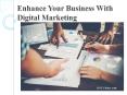 Enhance your business using digital marketing PowerPoint PPT Presentation