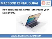 Macbook Rental Services Dubai, Macbook for Lease