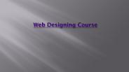 Web Designing Course in Punjab, India