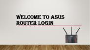 Asus router