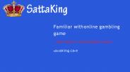 How we will play satta-king game?