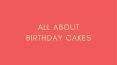 All about birthday cakes PowerPoint PPT Presentation