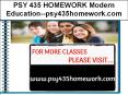 PSY 435 HOMEWORK Modern Education--psy435homework.com PowerPoint PPT Presentation