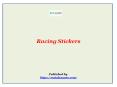 racing stickers PowerPoint PPT Presentation