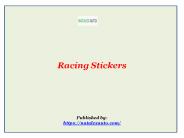 racing stickers