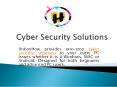 Cyber Security Solutions PowerPoint PPT Presentation