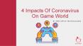4 Impacts Of Coronavirus On Game World PowerPoint PPT Presentation