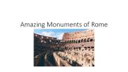 Monuments of Rome
