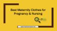 Best Maternity Clothes for Pregnancy