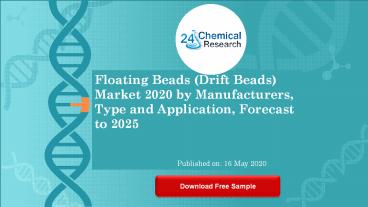 Floating Beads Drift Beads Market 2020 by Manufacturers, Type and Application, Forecast to 2025