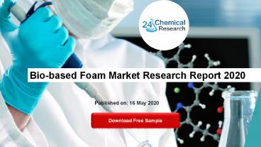 Bio-based Foam Market Research Report 2020