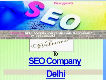 SEO Services Company in Delhi