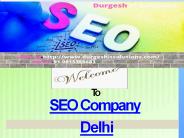 SEO Services Company in Delhi