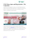 CPAP, Sleep Apnea and Hypertension—The Connection PowerPoint PPT Presentation