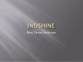 Indshine- GIS Software PowerPoint PPT Presentation
