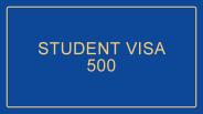 Student Subclass 500 | visa subclass 500 | ISA Migrations