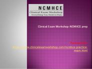 About NCMHCE
