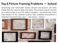 Top 8 Picture Framing Problems — Solved PowerPoint PPT Presentation
