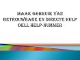 Maak gebruik van betrouwbare en directe hulp Dell Help-numme PowerPoint PPT Presentation