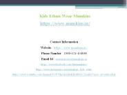 Kids Ethnic Wear
