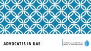 Advocates in UAE