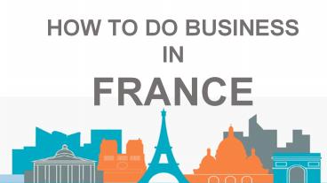 Doing business in Franch