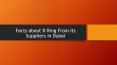 Facts about D Ring From Its Suppliers In Dubai PowerPoint PPT Presentation