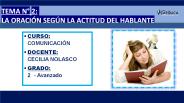 oracion y lenguaje