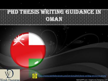 phd thesis writing services