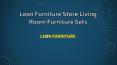 Living Room Furniture Sets On Leon Furniture Store PowerPoint PPT Presentation