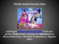 best matrimonial sites in india PowerPoint PPT Presentation