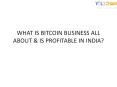 BITCOIN BUSINESS ALL ABOUT & IS PROFITABLE IN INDIA PowerPoint PPT Presentation