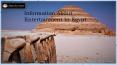 Information about Entertainment in Egypt PowerPoint PPT Presentation