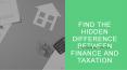 Find The Hidden Difference Between Finance and Taxation PowerPoint PPT Presentation