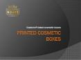 Custom Printed cosmetic boxes PowerPoint PPT Presentation
