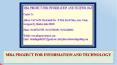 Mba Project for Information and Technology PowerPoint PPT Presentation