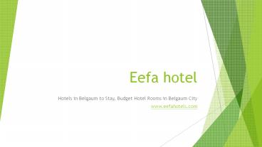 Top 5 things to see before booking hotel