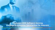 Insurance CRM Software Enhancing Customer Satisfaction for Insurers