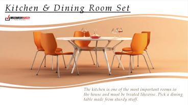 Kitchen & Dining Room Sets Online