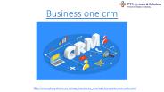 business one crm