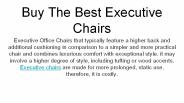 Best Executive Chair