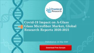 Covid 19 Impact on A Glass Glass Microfiber Market, Global Research Reports 2020 2021
