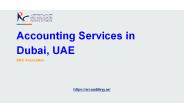 Accounting Services in Dubai, UAE