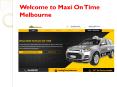 Maxi Cab Booking, Wheelchair and Maxi Taxi Melbourne Airport PowerPoint PPT Presentation