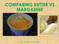 Nirav B Patel Hoboken - Comparing Butter V/s Margarine PowerPoint PPT Presentation