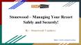 Managing your resort safely and securely! Stonewood Ventures - Top Hotel and Resort Management Company PowerPoint PPT Presentation