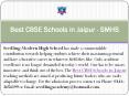 Best CBSE Schools in Jaipur PowerPoint PPT Presentation