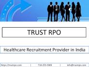 Healthcare Recruitment Provider in India