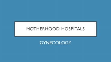 Best gynecologist in hebbal bangalore