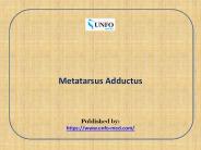 Metatarsus Adductus